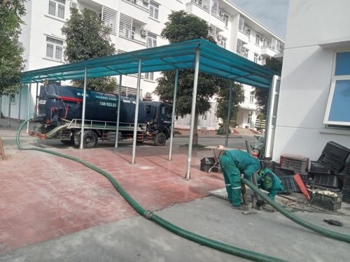 Hút bể phốt tại Việt Hưng