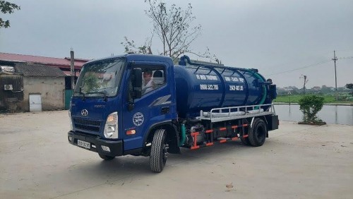 Hút bể phốt tại Tuần Châu