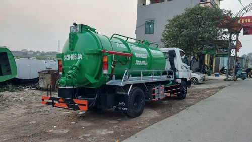 Dịch vụ hút bể phốt tại Giếng Đáy