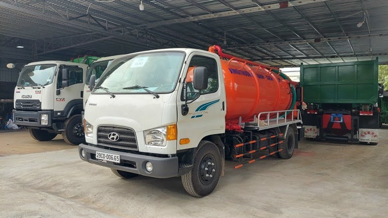 Xe hút hố ga mới, đảm bảo chất lượng.