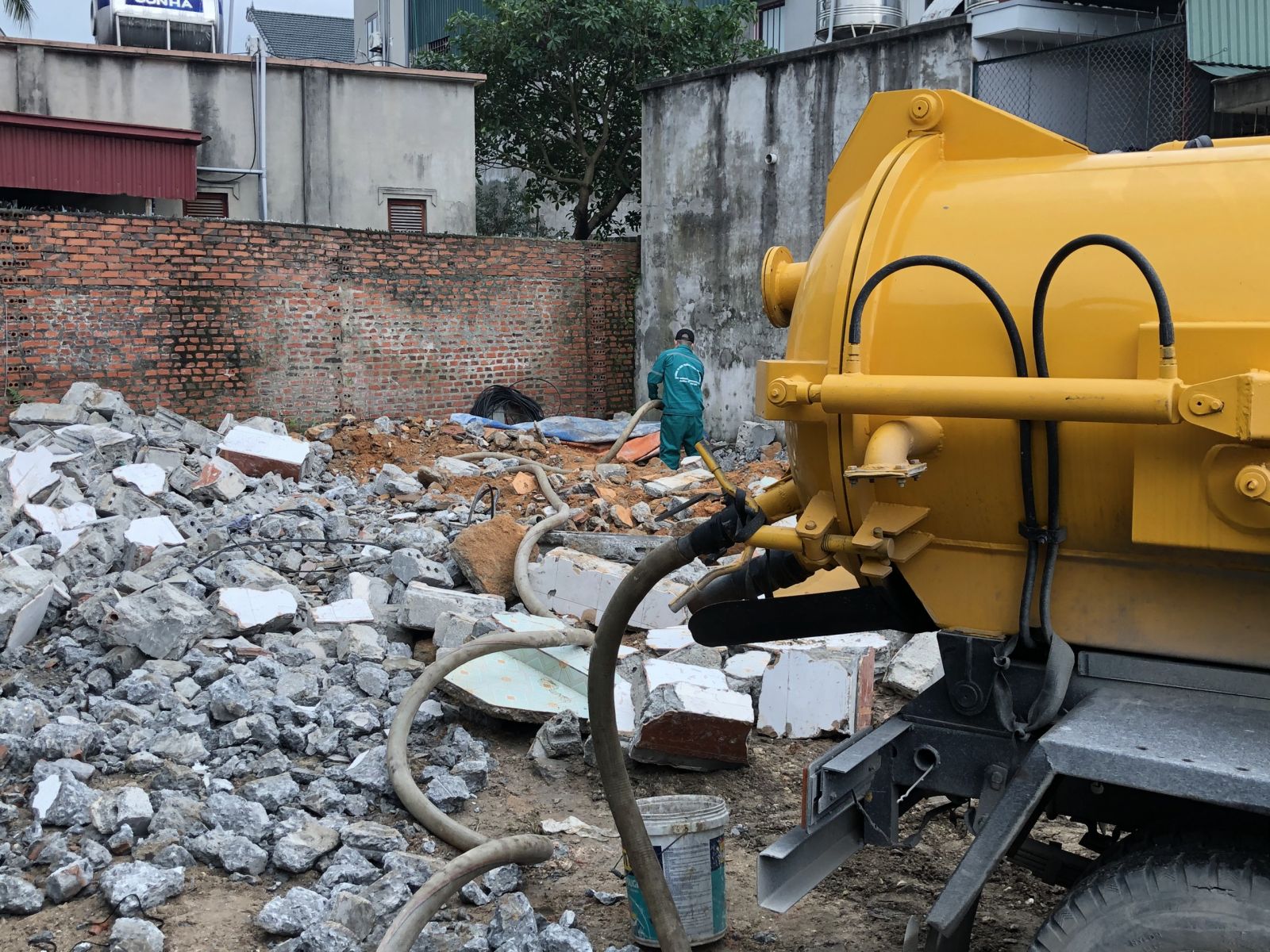 Hút bể phốt Quảng Ninh