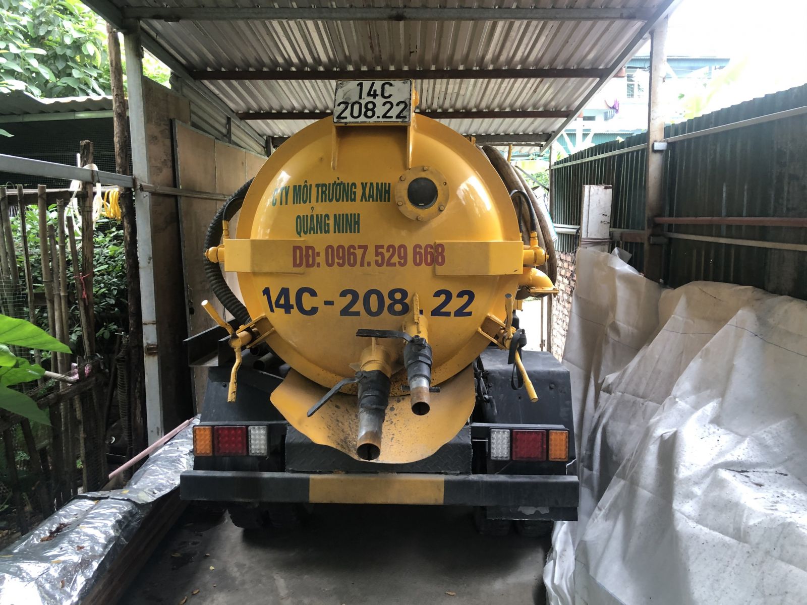 Hút bể phốt Quảng Ninh