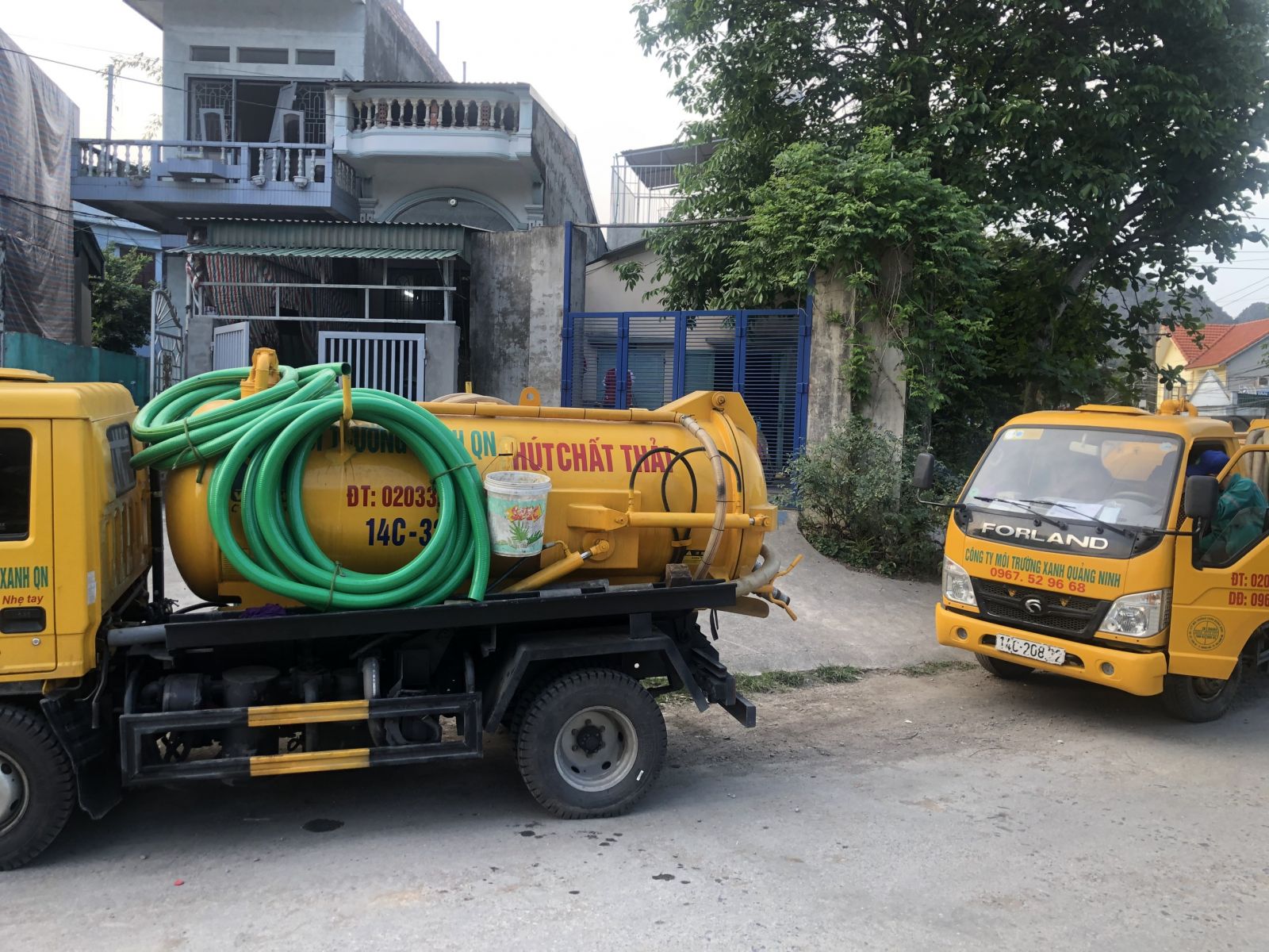 Hút bể phốt Vân Đồn