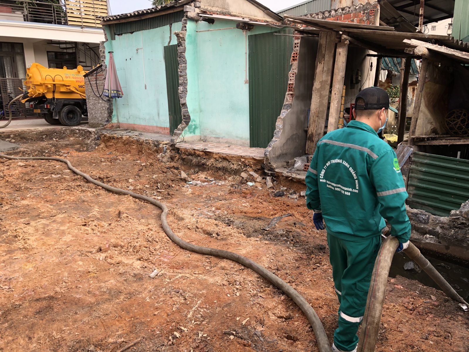 Hút bể phốt Quảng Ninh