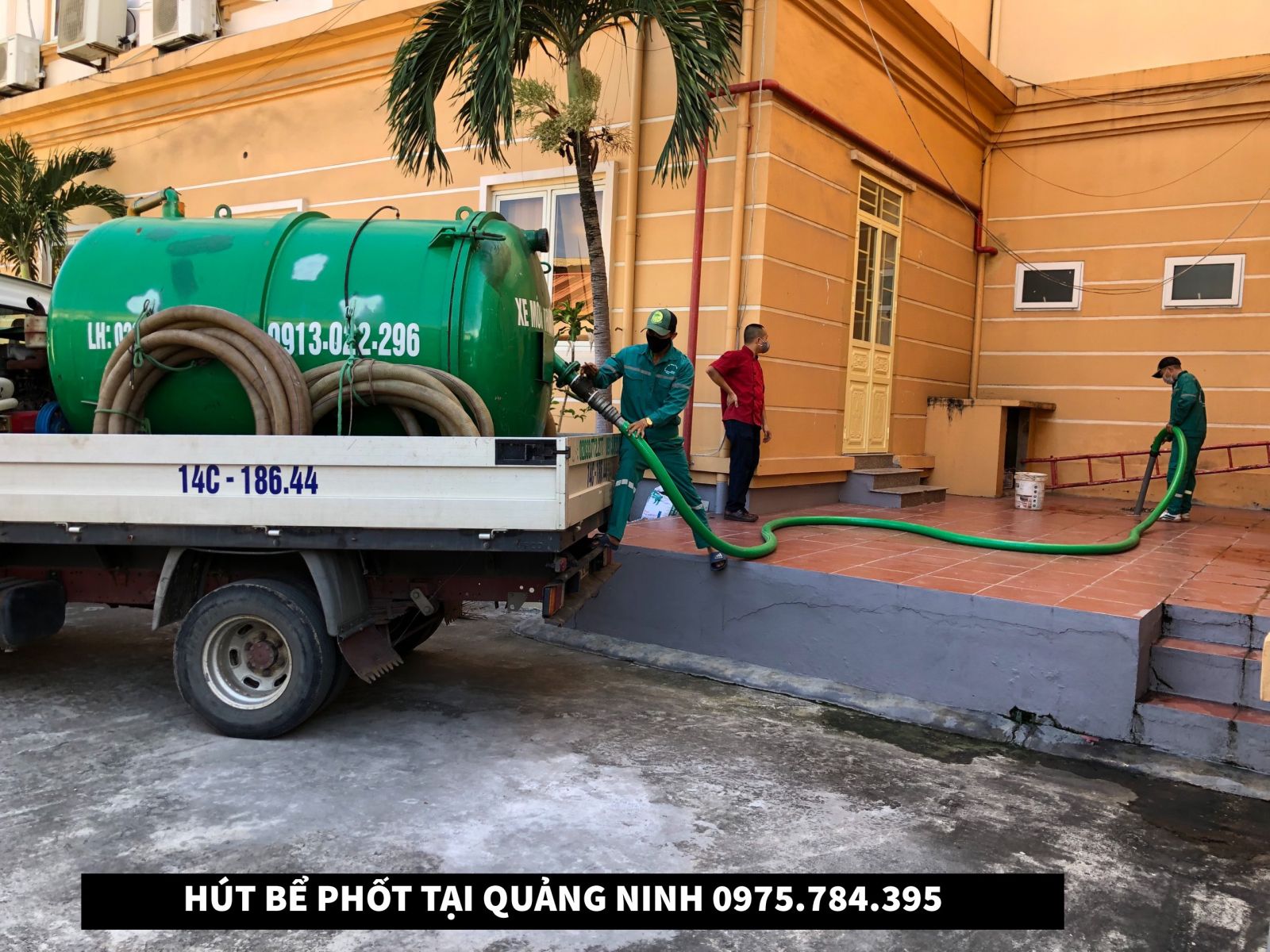 Hút bể phốt Tiên Yên