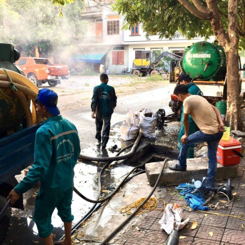 Sử dụng, làm mới bể phốt và dịch vụ hút bể phốt tại Uông Bí.
