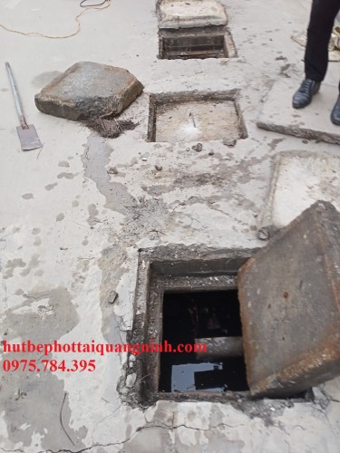 HÚT BÙN THẢI, RỬA BỂ NGẦM TẠI GARA Ô TÔ TRƯỜNG HẢI PHƯỜNG BÃI CHÁY   Liên hệ: 0975.784.395