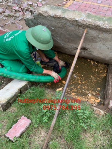 THÔNG TẮC - HÚT BỂ PHỐT CHUYÊN NGHIỆP TẠI CỬA ÔNG, CẨM PHẢ LIÊN HỆ: 0975.784.395