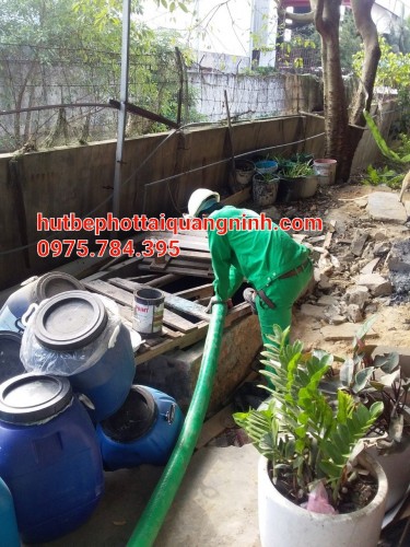 HÚT BỂ PHỐT TRỌN GÓI GIÁ RẺ TẠI NHÀ DÂN Ở QUẢNG YÊN Liên hệ: 0975.784.395