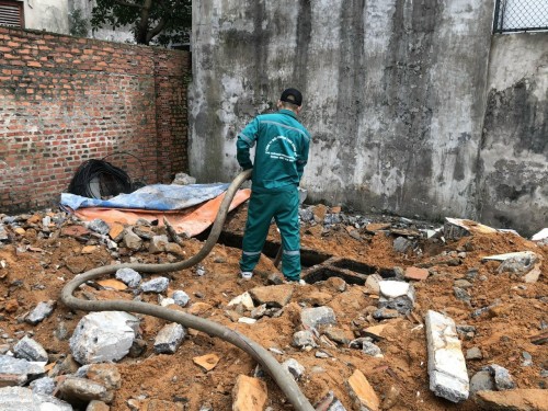 Thông tắc cống nghẹt huyện Tiên Yên giá ưu đãi ,sạch 100 %